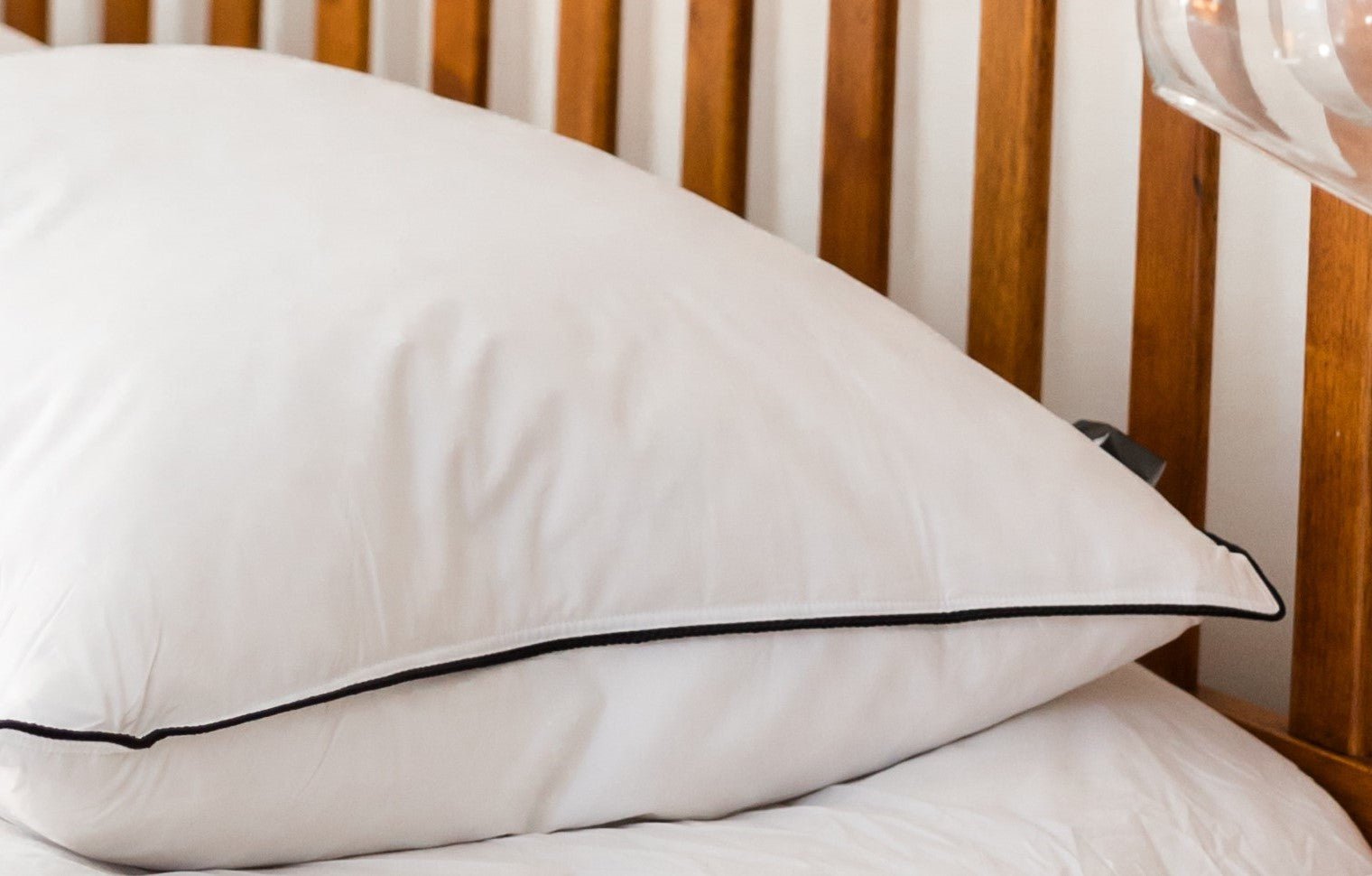 Goose Down and Feather Luxury Pillows (Queen) - Maison Des Garçon